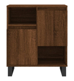 Buffet Chêne marron 60x35x70 cm Bois d'ingénierie