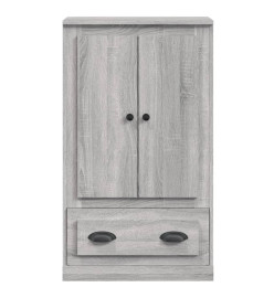 Buffet haut sonoma gris 60x35,5x103,5 cm bois d'ingénierie