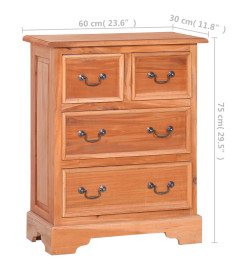 Commode Bois d'acajou massif