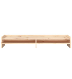 Support pour moniteur 100x24x16 cm Bois de pin solide