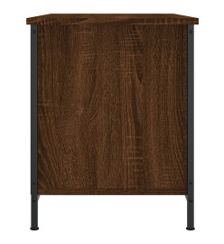 Meuble TV Chêne marron 80x40x50 cm Bois d'ingénierie