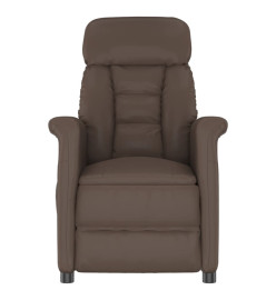 Fauteuil de massage électrique Marron Similicuir