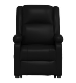 Fauteuil Noir Similicuir