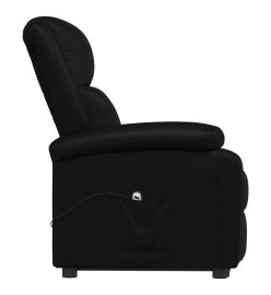 Fauteuil Noir Similicuir