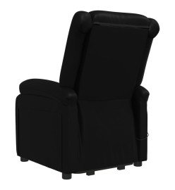 Fauteuil Noir Similicuir