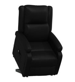 Fauteuil Noir Similicuir