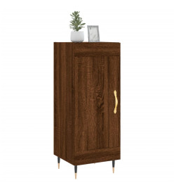 Buffet Chêne marron 34,5x34x90 cm Bois d'ingénierie