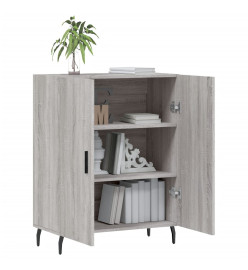 Buffet sonoma gris 69,5x34x90 cm bois d'ingénierie