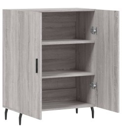 Buffet sonoma gris 69,5x34x90 cm bois d'ingénierie