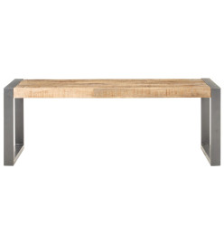 Table basse 110x60x40 cm Bois de manguier brut