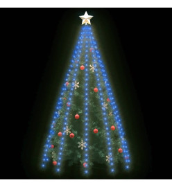 Guirlande lumineuse d'arbre de Noël 300 LED Bleu 300 cm