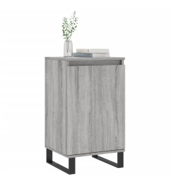 Buffet sonoma gris 40x35x70 cm bois d'ingénierie