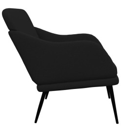 Banc Noir 110x76x80 cm Tissu