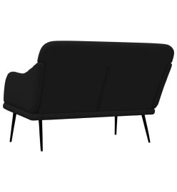 Banc Noir 110x76x80 cm Tissu