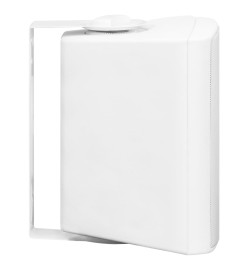 Haut-parleurs stéréo muraux 2pcs blanc intérieur extérieur 80 W