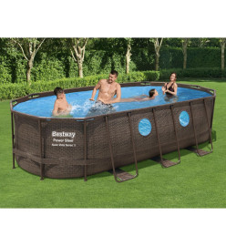 Bestway Jeu de piscine Power Steel Swim Vista Series 549x274x122 cm