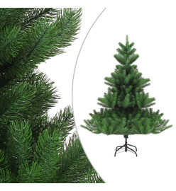 Sapin de Noël artificiel Nordmann avec LED et boules Vert 240cm