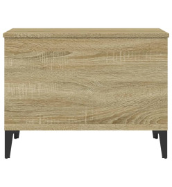 Table basse Chêne sonoma 60x44,5x45 cm Bois d'ingénierie