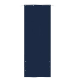 Écran de balcon Bleu 80x240 cm Tissu Oxford