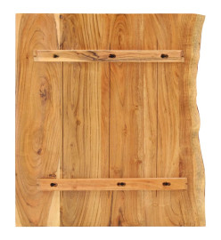 Dessus de meuble-lavabo de salle de bain Acacia 58x52x2,5 cm
