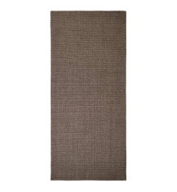 Tapis Sisal naturel 66x150 cm Marron