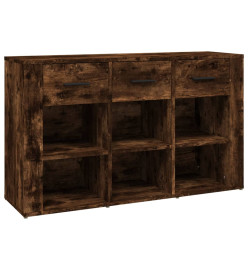 Buffet Chêne fumé 100x30x59,5 cm Bois d'ingénierie