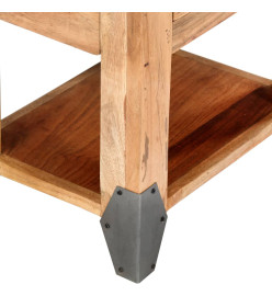 Table de chevet 40 x 30 x 51 cm Bois d'acacia massif