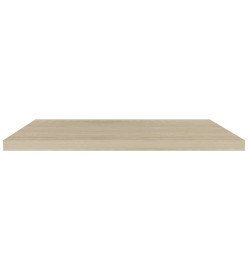 Étagère murale flottante Chêne 90x23,5x3,8 cm MDF