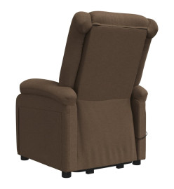 Fauteuil de massage Marron Tissu