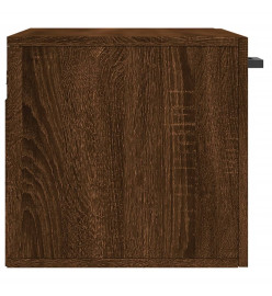 Armoire murale Chêne marron 60x36,5x35 cm Bois d'ingénierie