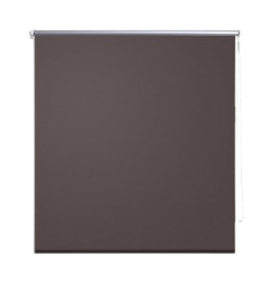 Store enrouleur occultant 120 x 230 cm marron