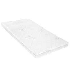 Sur-matelas 80 x 200 cm Mousse de gel 7 cm