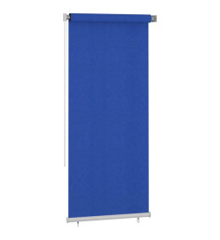 Store roulant d'extérieur 100x230 cm Bleu PEHD