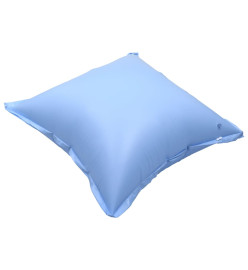 Oreillers gonflables de housse de piscine hors sol 4 pcs PVC