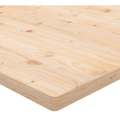 Dessus de table 40x40x2,5 cm bois de pin massif