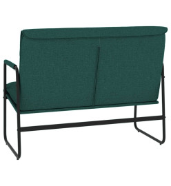 Banc Vert foncé 100x64x80 cm Tissu