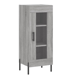 Buffet haut Sonoma gris 34,5x34x180 cm Bois d'ingénierie