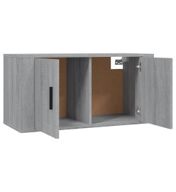 Ensemble de meubles TV 2 pcs Sonoma gris Bois d'ingénierie