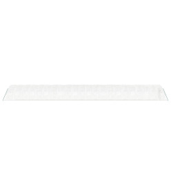 Serre avec cadre en acier blanc 110 m² 22x5x2,3 m