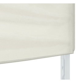 Tente de réception pliable Crème 3x6 m