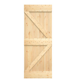 Porte NARVIK 70x210 cm bois massif de pin