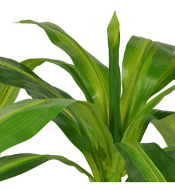 Plante artificielle avec pot Dracaena 100 cm Vert