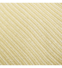 Voile d'ombrage 160 g/m² Beige 3,5x5 m PEHD