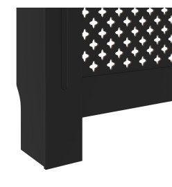 Cache-radiateur MDF Noir 205 cm