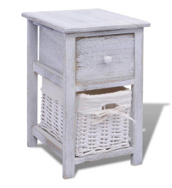 Table de chevet Bois Blanc