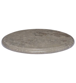 Dessus de table Gris Ø40x2,5 cm Marbre