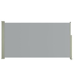 Auvent latéral rétractable de patio 160x300 cm Gris