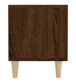 Meuble TV chêne marron 180x31,5x40 cm bois d'ingénierie