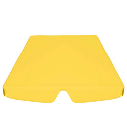 Toit de rechange de balançoire Jaune 150/130x70/105 cm