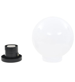 Lampes à LED sous forme de boule 4 pcs Sphérique 20 cm PMMA